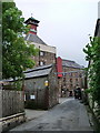 Brewery Lane, Cockermouth home of Jennings Brewery