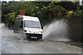 Barrow Lane, Winford. Flash Flood