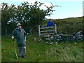 Stile near Waen y Llyn Country Park