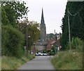 Long Lane towards Kegworth