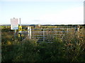 Unused railway crossing