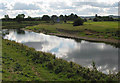 SO5538 : River Wye - Downstream from Hampton Bishop by Pauline E