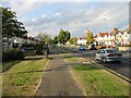 Looking N along Northern Road, Swindon