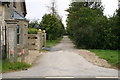 Approach lane to Thornhill farm