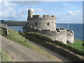 SW8432 : St Mawes Castle by Trevor Rickard