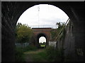 Twin bridges on Church Path