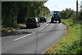 Careful! Tractor on the road!