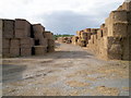 More bales of straw.