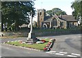 St Giles and War Memorial, Medbourne