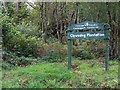 Clywedog Plantation Entrance, Ceredigion