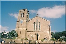 SV9010 : Hugh Town: parish church of St. Mary by Chris Downer