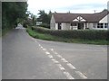 Lane junction at Broom