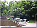 Causeway across Canal Overflow, Whaley Bridge, Derbyshire