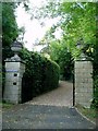 Driveway into Morton Hall