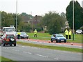 Police checkpoint, Queens Drive, Swindon (1)