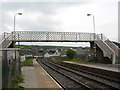 NX9925 : Harrington Station Footbridge by H Stamper