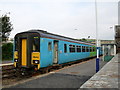 NX9711 : Barrow bound train at St Bees Station by H Stamper
