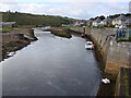 View upstream from Dunbeath Harbour