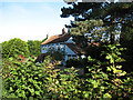 View towards house in Church Lane