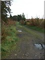 Looking up-line on old Deeside Railway route