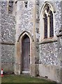 SU2140 : Priest's door at St Andrew's Church, Newton Tony by Maigheach-gheal