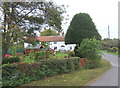 House near lane junction, towards Brown Street