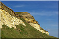 TV4499 : Newhaven cliffs geology by Robin Webster