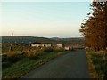 Caravan and shed on road to Crow