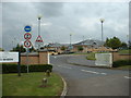 Looking towards Bro Myrddin school