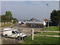 Milk tankers in the old creamery yard