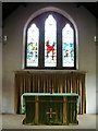 NY2323 : St Hubert's Church, Braithwaite, Interior by Alexander P Kapp