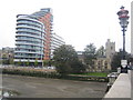 Putney: Putney Wharf Tower and St Mary