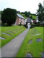 Llanfair churchyard