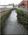 River Lyd, running through Lydney