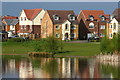 A view over the lake in Brampton Bierlow