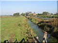 Ditch along the A258