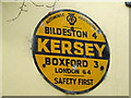 Old AA Kersey sign