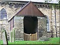 Porch at All Saints Church, Kilham