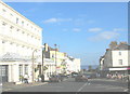 View east along Church Walks towards the junction with North Parade