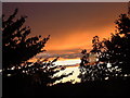 SJ9142 : Sunset over Dresden by charles c