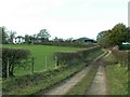 Track approaching Northrigg Hill Farm