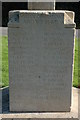 Names on Alfrick War Memorial