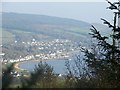 Looking down to Lamlash