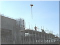 Men at work on the Crown Court building