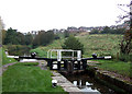 Cheddleton Bottom Lock and Caldon Canal, Staffordshire