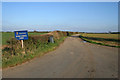 Road to Barn Lodge Farm