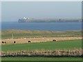 ND3855 : Noss Head: lighthouse from across Sinclairâs Bay by Chris Downer