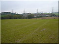 Calow Green Sub Station - Viewed from Footpath