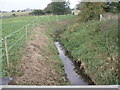 Stream to the south of railway line at Barnham