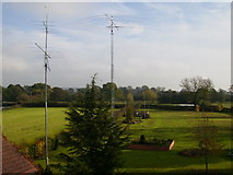 SE7983 : Radio Aerials and Masts near Pickering by Phil Catterall